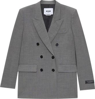 Msgm Mujer, Chaquetas, Gris, Talla: S