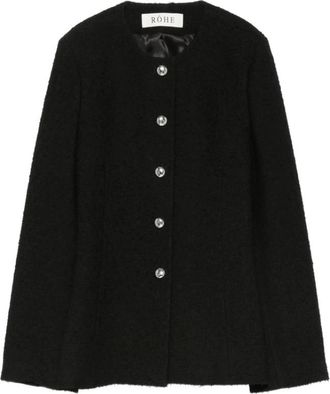 R&oacute;he Jas - Dames - Zomerjassen - Zwart - M - Jassen