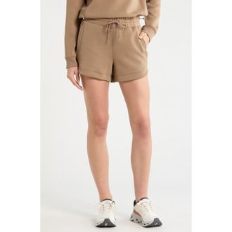 Lord & Taylor Dreamweave Retro Shorts in Caribou at Nordstrom, Size X-Small