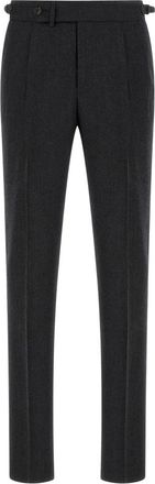 Pal Zileri Pure Wool Broeken - Heren - Nette broeken - Grijs - 2XL - Wol - Broeken