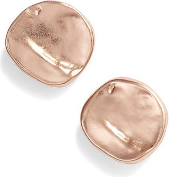 Karine Sultan Stud Earrings in Rose Gold at Nordstrom