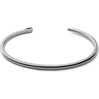 Miansai Niam Cuff Bracelet in Sterling Silver/Polished at Nordstrom, Size Medium