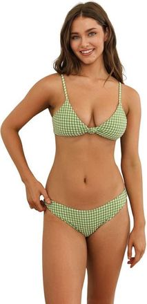 Dippin' Daisy's Swimwear Zen Triangle Knotted Bikini Top in Eze at Nordstrom, Size X-Large