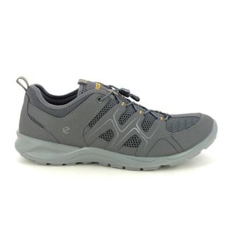 Ecco Ecco Terracruise LT 825774 Textile Synthetic Mens Outdoor Trainers - Magnet Magnet - Size:UK 12-12.5