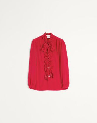 Valentino Camicia In Crepe De Chine Donna PARIS 36