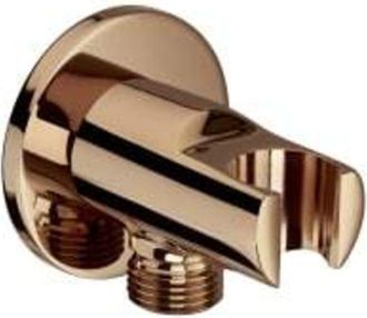 Roca Roca - A5b5250rg0 Aqua Toma De Agua 1/2 Para Flexible De Ducha Con Soporte Integrado Oro Rosa - Ref: A5b5250rg0