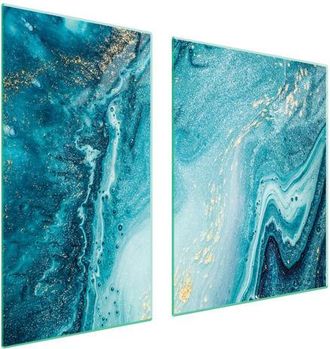 OEM Placa Protectora De Vidrio Para Estufa 90x52 M&aacute;rmol