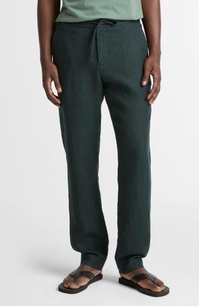 Vince Lightweight Hemp Pants in Seaweed at Nordstrom, Size Xx-Large