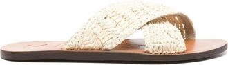 Maneb&igrave; Slippers - Dames - Sandalen - Beige - 37 EU - Schoenen