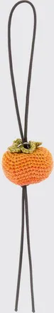 J.W.Anderson Portachiavi in cotone crochet con dettagli in pelle