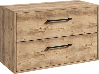 Badplaats Badplaats Mueble Bajo Lavabo Florence 80 X 46 Cm - Roble Casta&ntilde;o
