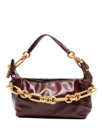 Balmain Womens Medium Sync Bag In Calfskin Leather