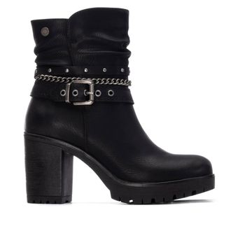 Xti Womens Heeled Ankle Booties Refresh Collection By XTI