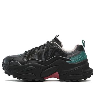 Fila (WMNS) FILA Core CELLA Shoes Black Green F12W331109FCB