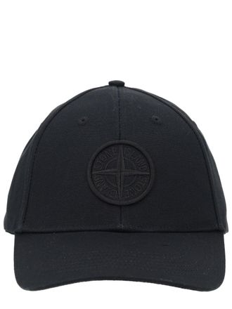 Stone Island Baseballm&uuml;tze mit Logo