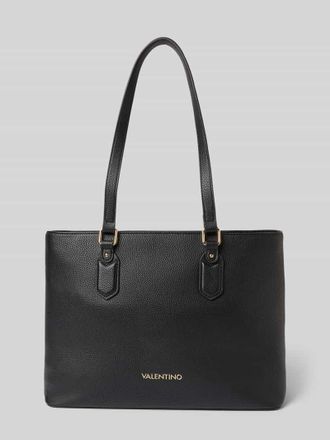 Valentino Handbags Shopping Bag mit Logo-Applikation Modell Brixton in Black, Gr&ouml;&szlig;e 1