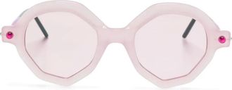 Kuboraum Occhiali da sole Maske P18 - Rosa