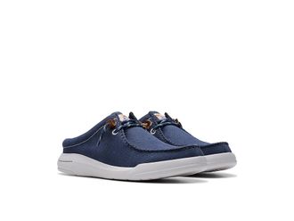 Clarks Driftlite Surf Mens Lace-up Boots Navy Canvas : 7.5 D - Medium, Synthetic