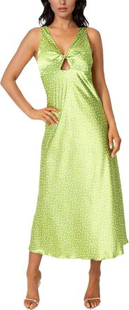 Bebe Twist Front Maxi Dress