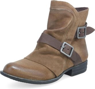 Miz Mooz Womens Domenique Fashion Boot, Taupe Suede, 9.5-10