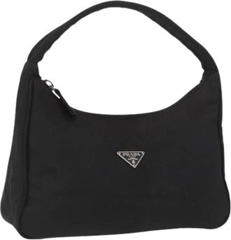 Prada Pre-owned Mini Bags, female, Black, Size: ONE SIZE Pre-owned Vintage Mini Hand Bag
