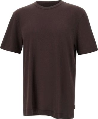 HUGO BOSS Hombre, Camisetas, Marr&oacute;n, Talla: M