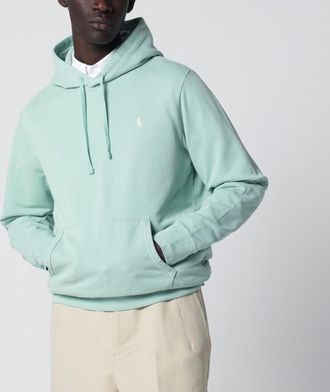 Polo Ralph Lauren Aquamarine cotton hoodie