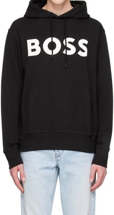 HUGO BOSS Sullivan Hoodie Sweatshirt In Black
