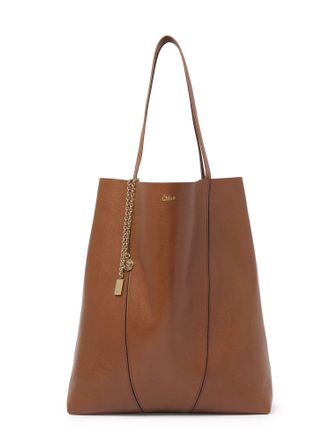 Chlo&eacute; Chlo&eacute; Spin Leather Shoulder Bag-Donna