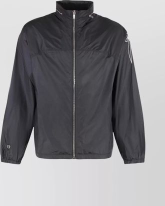 Rick Owens champion collaboration windbreaker high collar