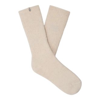 UGG Shealy Cozy Crew Sok - Dames - Ondergoed - Beige - Maat: ONE Size Wol