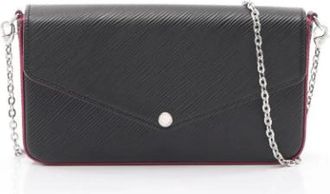 Louis Vuitton Pre-owned Cross Body Bags, female, Black, Size: ONE SIZE Pre-owned Cross Body Bag