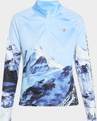 Perfect Moment Quarter-Zip Ski Base Layer