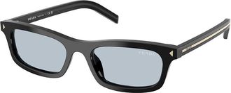 Prada PR D05SF Asian Fit 16K30W Womens Sunglasses Black Size 53