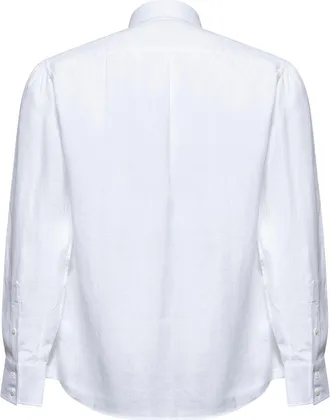 Brunello Cucinelli Mens Wool Shirt White