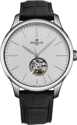 Perrelet First Class Automatic Silver Dial Mens Watch A1087/G