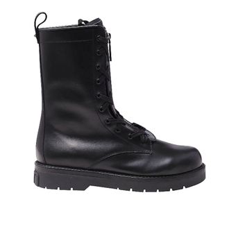 Valentino Garavani Garavani Combat Leather Boots
