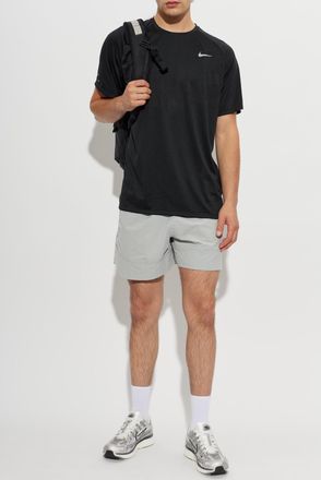 Nike T-shirt With Logo, Mens, Black