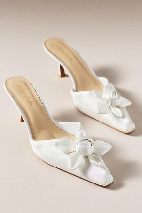 For Love & Lemons Noell Rosette Mules