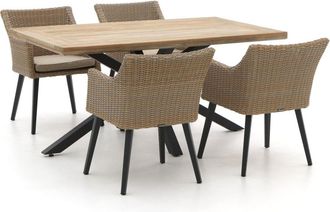 Manifesto Furniture Manifesto Matese/Montorio 160cm dining tuinset 5-delig