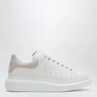 Alexander McQueen Oversized sneakers in white/patchouli