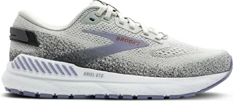 Brooks Womens Ariel GTS 24 Road-Running Shoes Gray 10.5 Wide