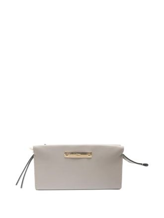 Chlo&eacute; logo-plaque wallet - Grey