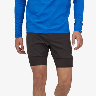 Patagonia Mens Endless Run Shorts In Black