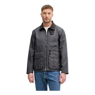 Barbour Heren, Jassen, Grijs, Maat: M Katoen
