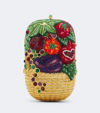 Judith Leiber Clutch Vegetable Basket Farm Fresh