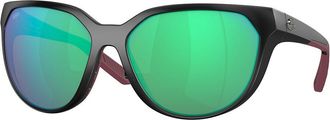 Costa 6S9110 Mayfly Polarized 911002 Womens Sunglasses Black Size 58