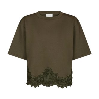 Neo Noir Camisetas - Tops - Mujer - Verde - 2XL