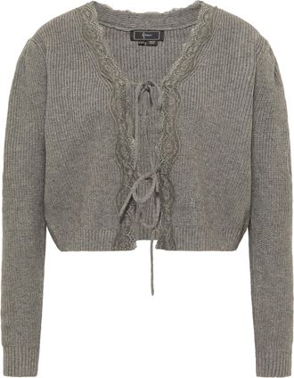 Faina Vest Dames grijs melange