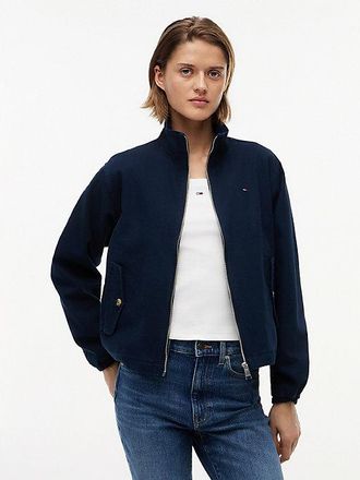 Tommy Hilfiger Peached Canvas Zip-Thru Jacket